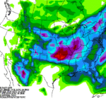 Beneficial rains for much of the central, southern Plains, Corn Belt