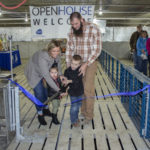 Defenbaugh family hosts first IL pig barn open house of 2019
