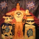 Cheese sculpture celebrates heroes in the dairy industry