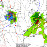 Short-lived fair weather on the Plains; widespread rain favors the eastern Corn Belt