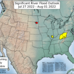 Scattered, locally heavy rains across parts of the Plains, southern Corn Belt